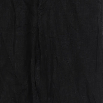Womens UK Size 36 in French Connection Regular Fit  Black Trousers
