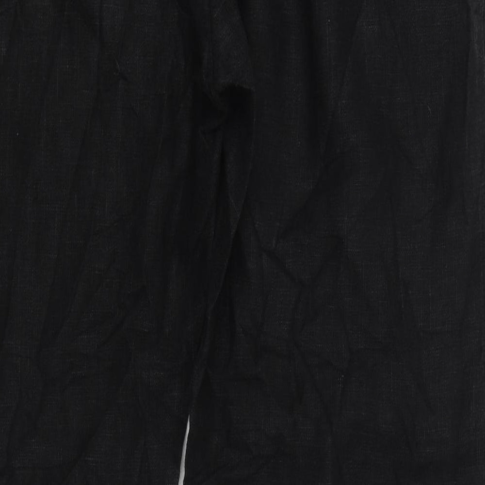 Womens UK Size 36 in French Connection Regular Fit  Black Trousers