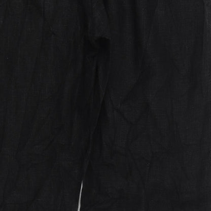 Womens UK Size 36 in French Connection Regular Fit  Black Trousers