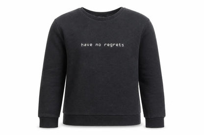 Primark Womens Grey Cotton Pullover Sweatshirt Size 4 Pullover - Have no regrets