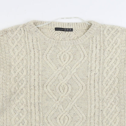 Womens UK Size 12 Atmosphere Ivory Pullover Jumper