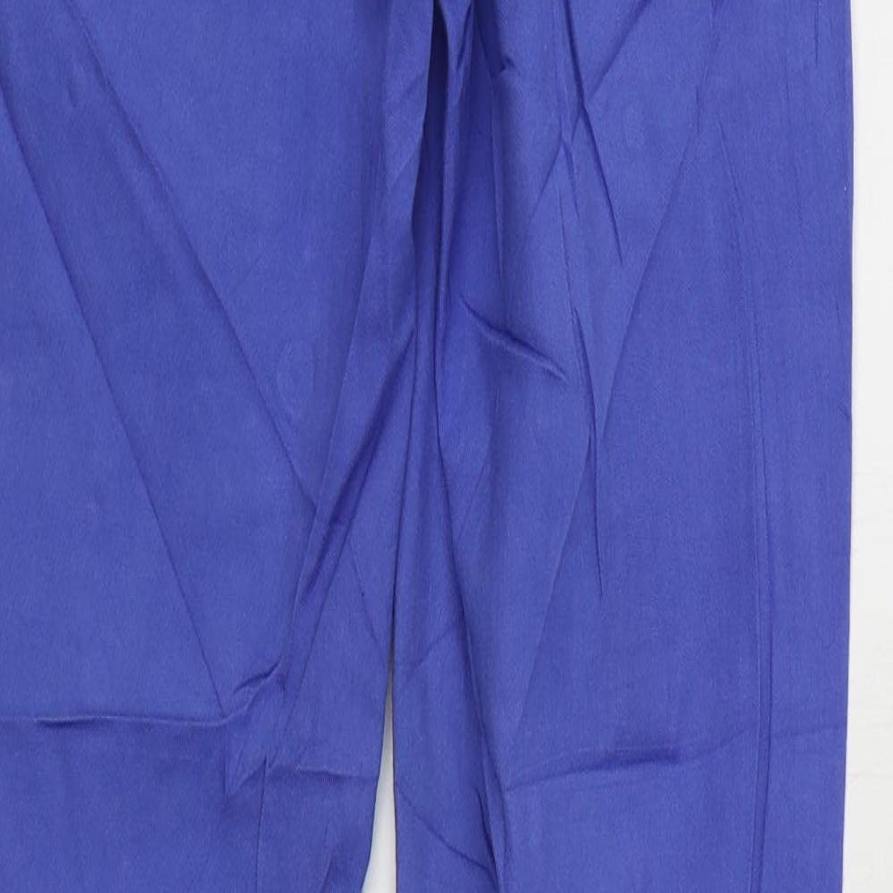 Steilmann Womens Blue Cotton Straight Jeans Size 10 L33 in Regular Zip