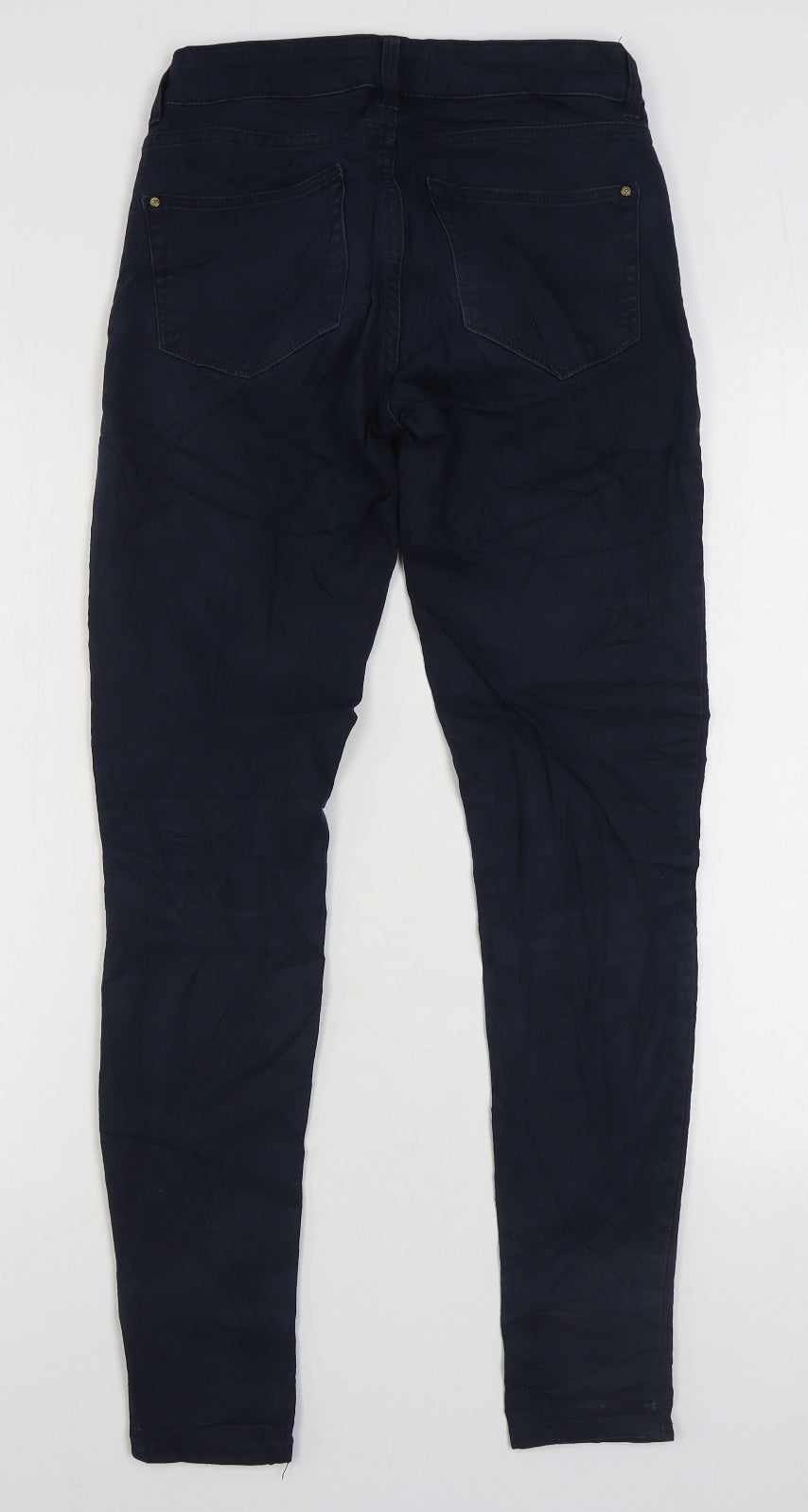MNG Womens Blue Cotton Skinny Jeans Size 6 L30 in Regular Zip