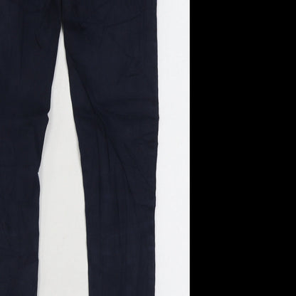 MNG Womens Blue Cotton Skinny Jeans Size 6 L30 in Regular Zip