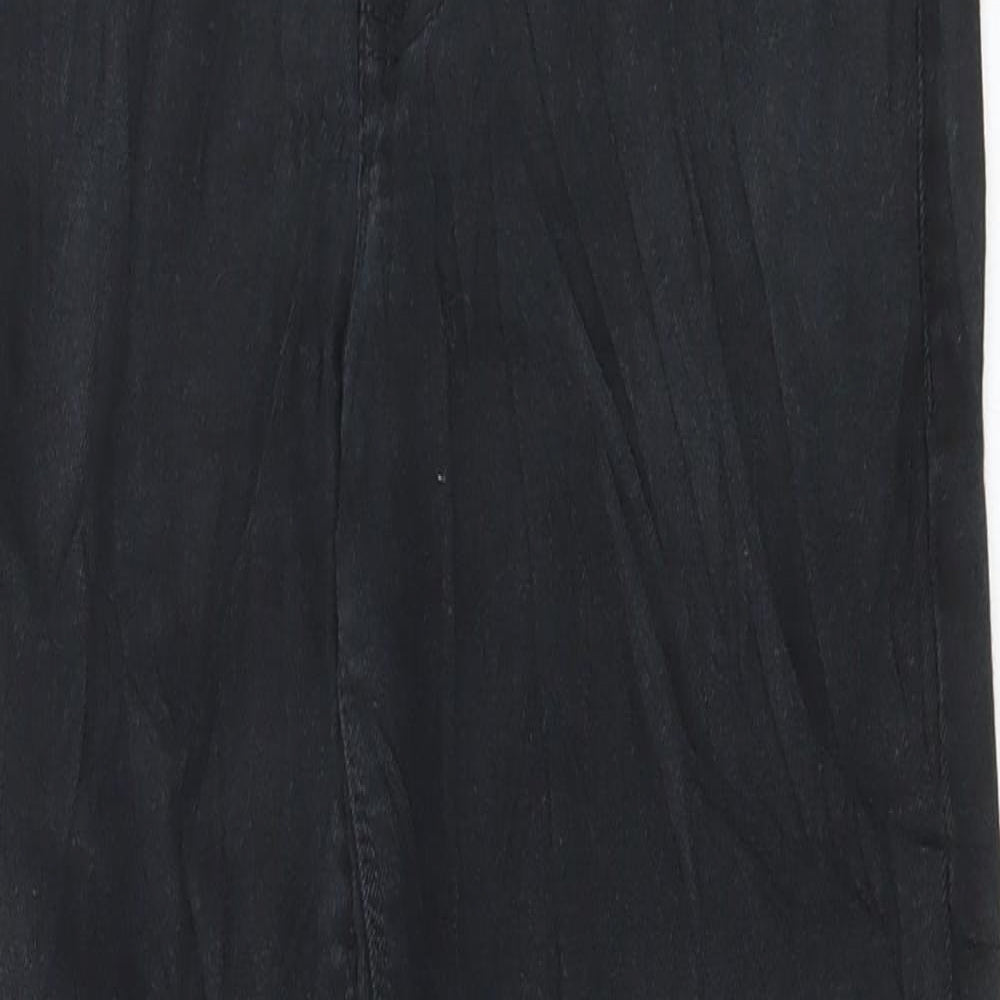 River Island Womens Blue Cotton Skinny Jeans Size 30 in L30 in Regular Button