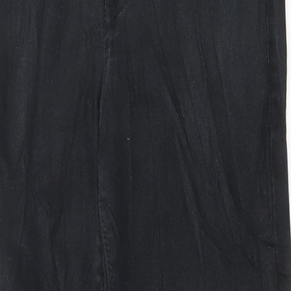 River Island Womens Blue Cotton Skinny Jeans Size 30 in L30 in Regular Button