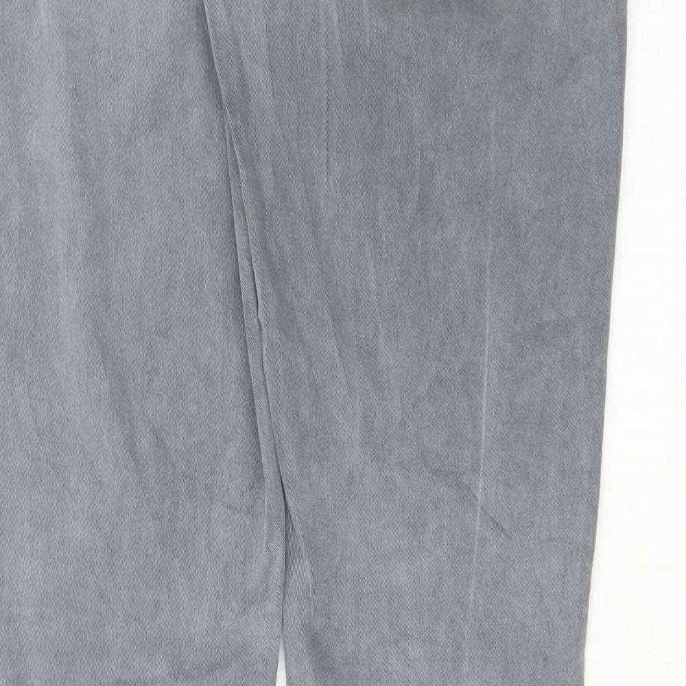 Womens UK Size 10 Preworn Regular Fit Skinny Grey Jeans