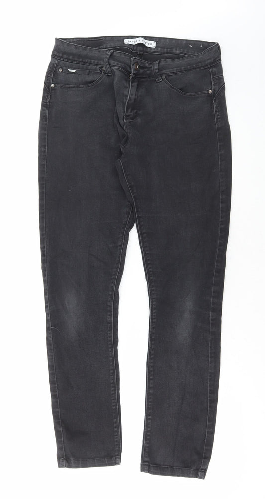 Mens UK Size 32 in paper & stitch Regular Fit Skinny Grey Jeans
