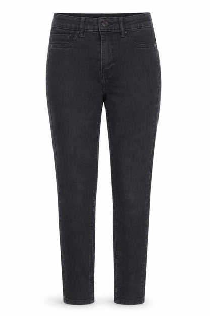 Womens UK Size 8 F&F Regular Fit Skinny Black Jeans