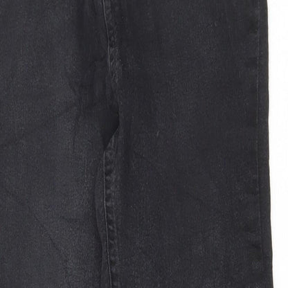 Womens UK Size 8 F&F Regular Fit Skinny Black Jeans
