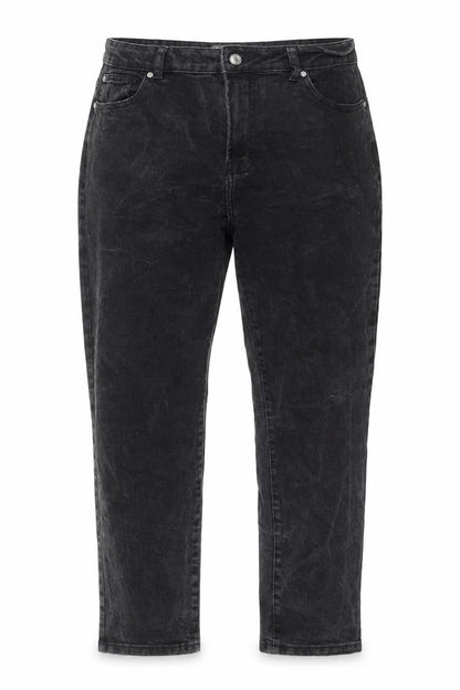 Womens UK Size 14 Denim & Co. Regular Fit Straight Grey Jeans