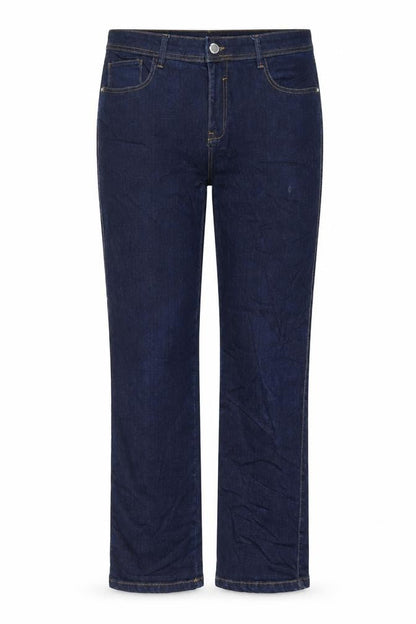 Womens UK Size 36 in Evans Regular Fit Straight Blue Jeans