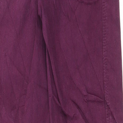 Womens UK Size 6 Marks and Spencer Regular Fit Skinny Purple Jeans