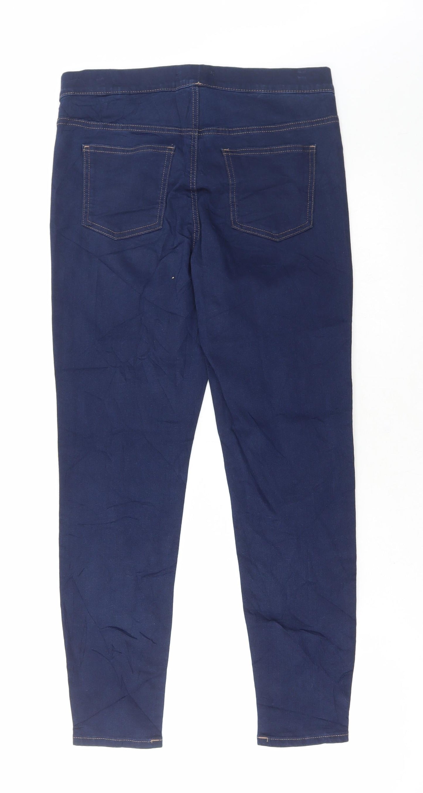 Womens UK Size 12 Marks and Spencer Regular Fit Jegging Blue Jeans