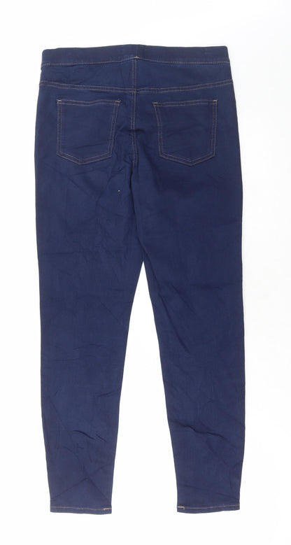 Womens UK Size 12 Marks and Spencer Regular Fit Jegging Blue Jeans