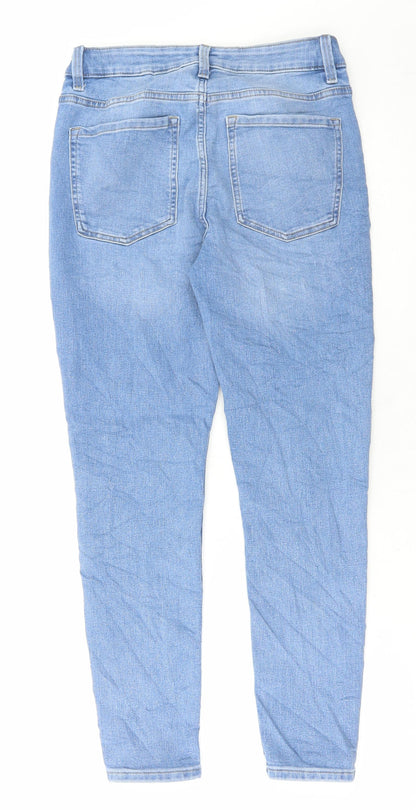Womens UK Size 28 in Marks and Spencer Regular Fit Skinny Blue Jeans