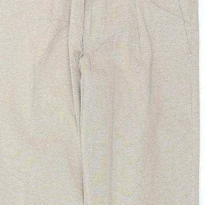 Mens UK Size 34 in Club Fox Regular Fit  Beige Trousers