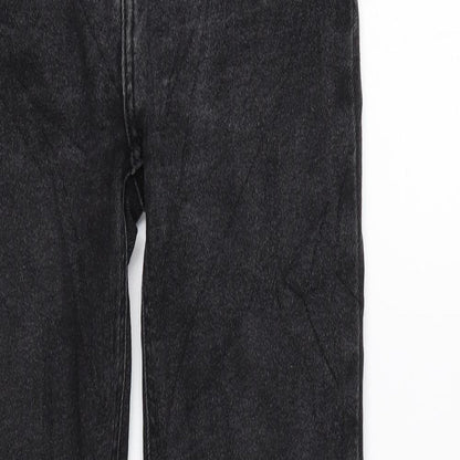 New Look Womens Grey Cotton Skinny Jeans Size 6 L26 in Regular Zip