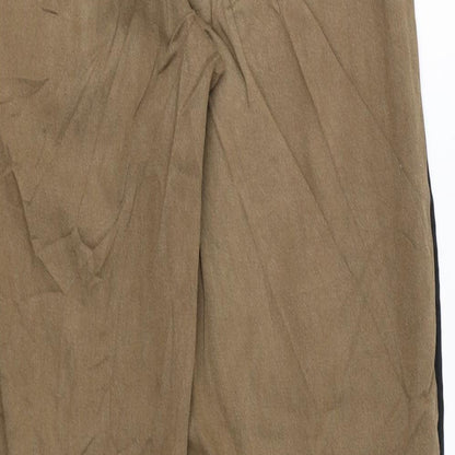 ASOS Womens Brown Cotton Skinny Jeans Size 10 L25 in Regular Zip