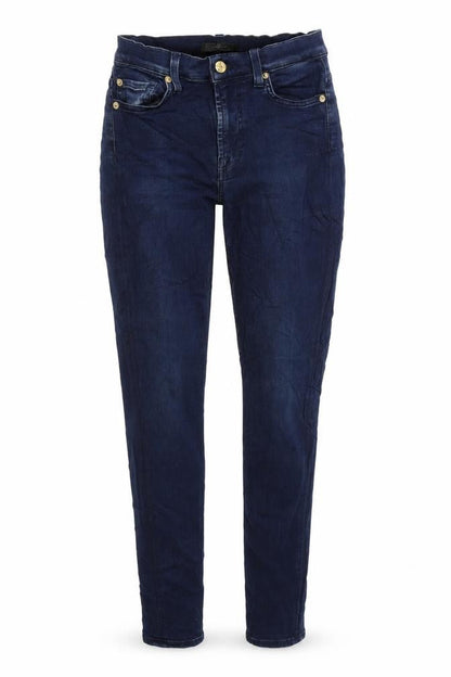 Womens UK Size 26 in Preworn Regular Fit Skinny Blue Jeans