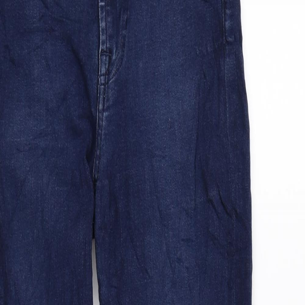 Womens UK Size 26 in Preworn Regular Fit Skinny Blue Jeans