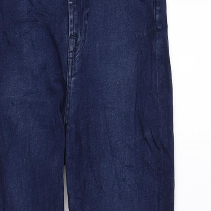 Womens UK Size 26 in Preworn Regular Fit Skinny Blue Jeans