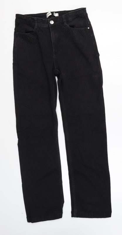 Womens UK Size 28 in Marks and Spencer Regular Fit Skinny Black Jeans