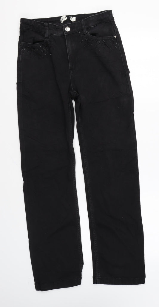 Womens UK Size 28 in Marks and Spencer Regular Fit Skinny Black Jeans