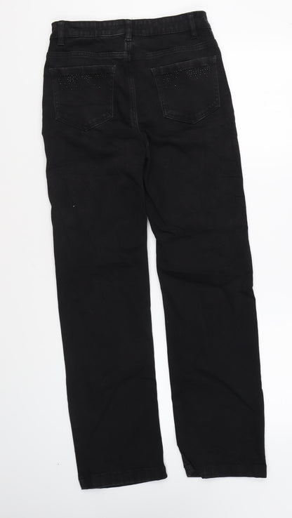 Womens UK Size 28 in Marks and Spencer Regular Fit Skinny Black Jeans