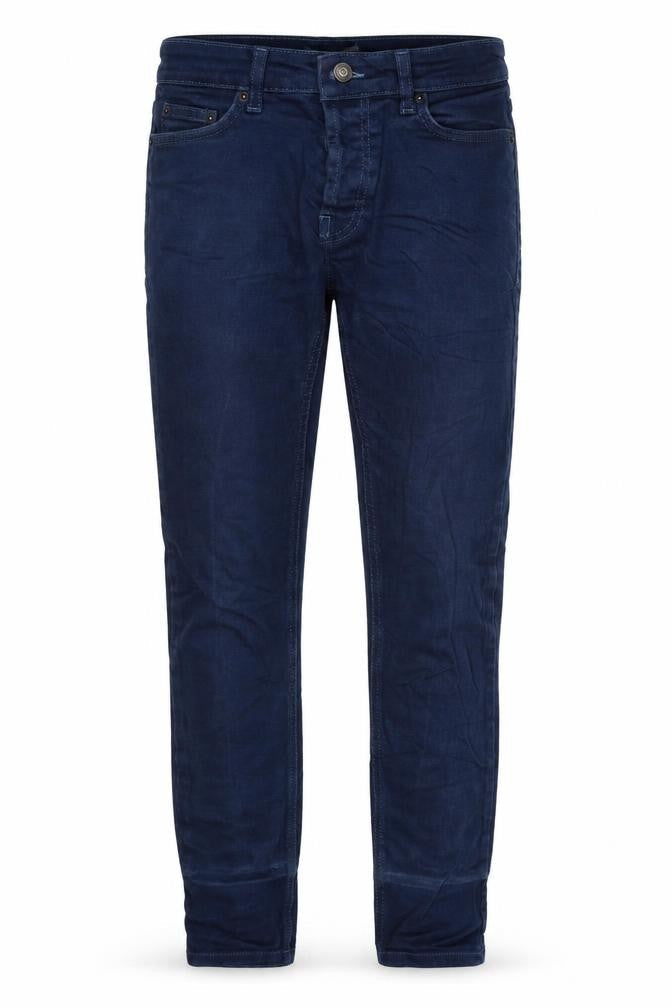Topman Mens Blue Cotton Skinny Jeans Size 28 in L27 in Regular Zip