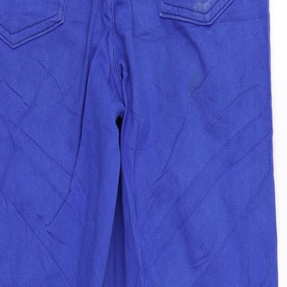 Pull&Bear Womens Blue Cotton Skinny Jeans Size 6 L26 in Regular Zip
