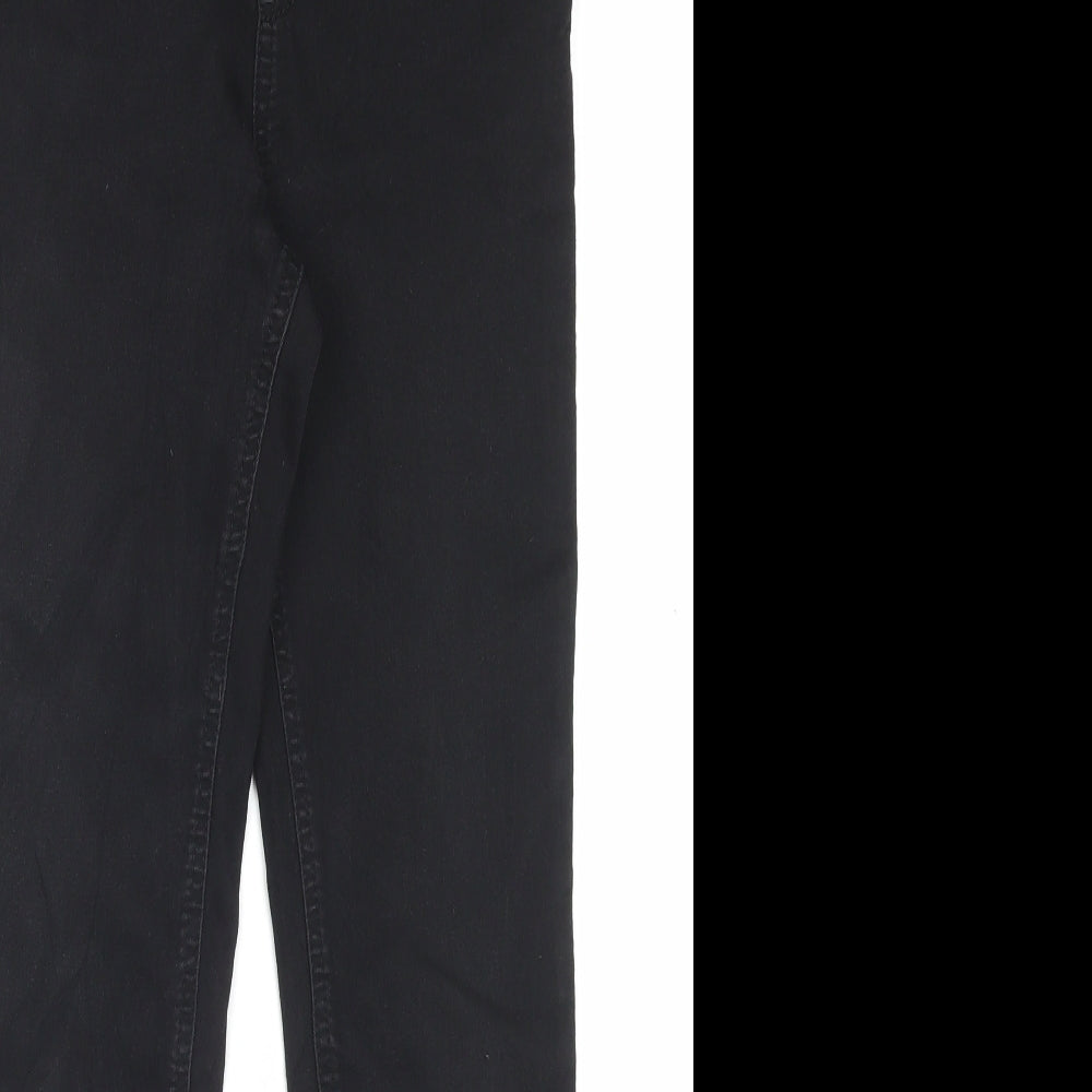 Womens UK Size 10 Marks and Spencer Regular Fit Jegging Black Trousers