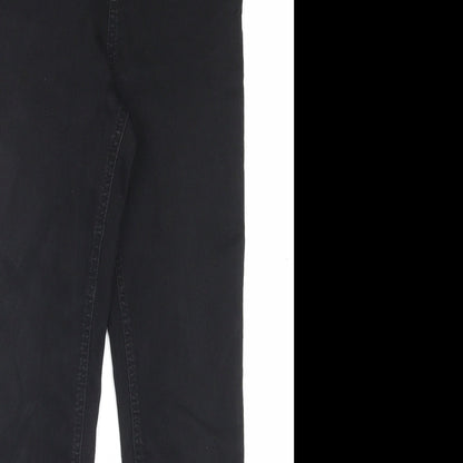 Womens UK Size 10 Marks and Spencer Regular Fit Jegging Black Trousers