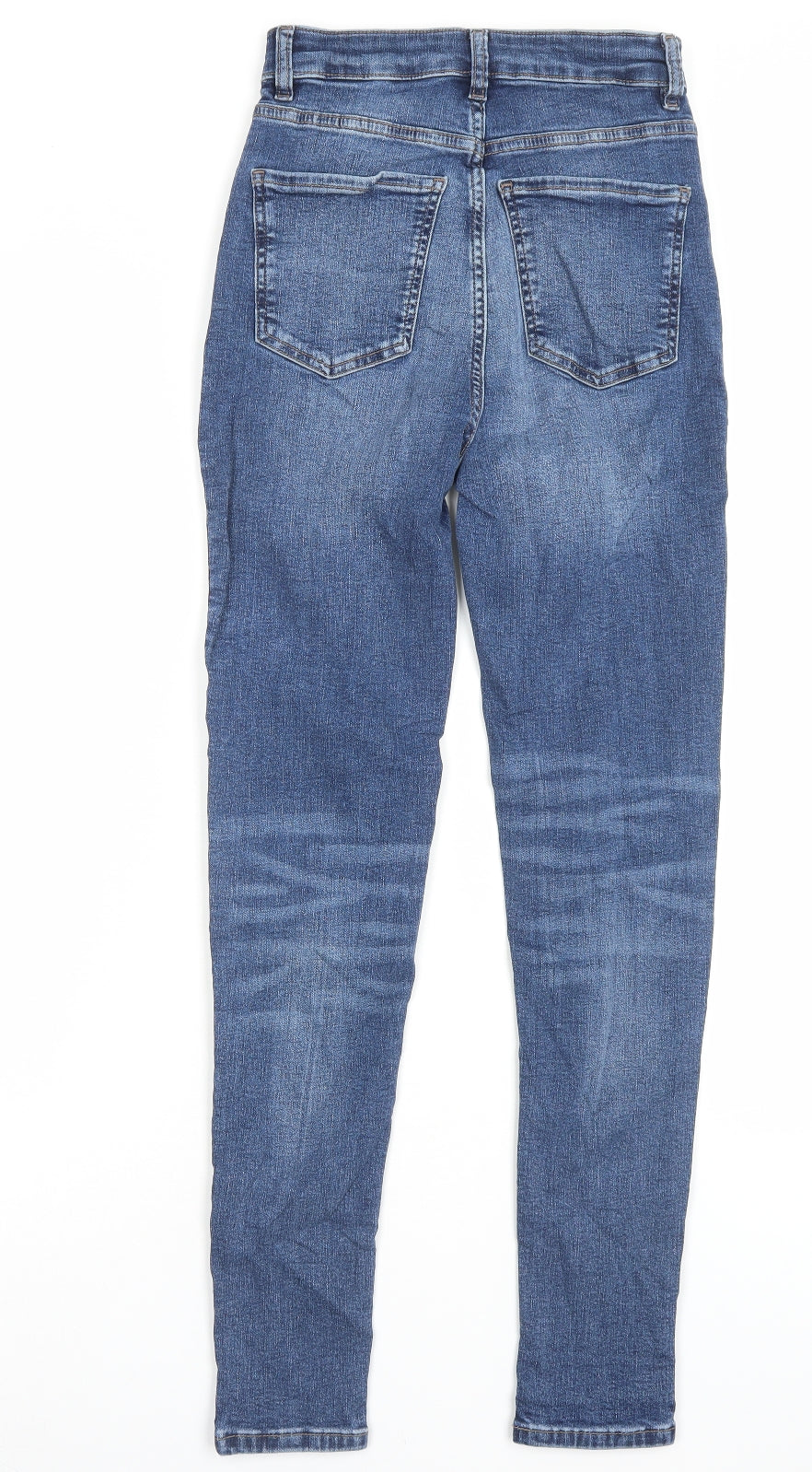 Womens UK Size 6 Marks and Spencer Regular Fit Skinny Blue Jeans
