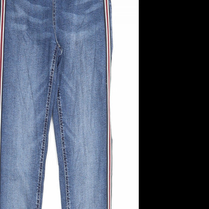 Womens UK Size 6 Marks and Spencer Regular Fit Skinny Blue Jeans