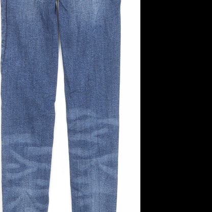 Womens UK Size 6 Marks and Spencer Regular Fit Skinny Blue Jeans