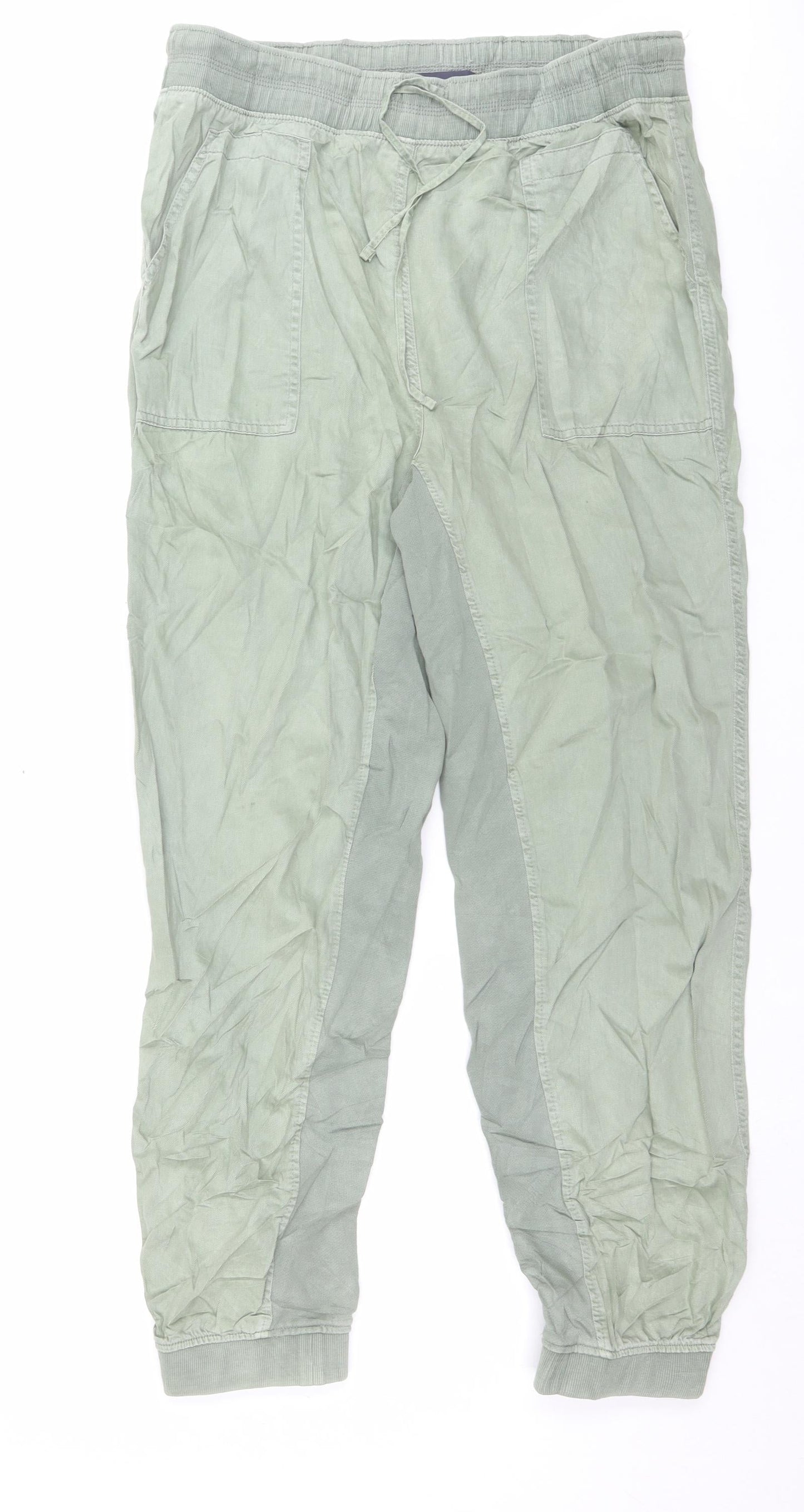 Womens UK Size 18 Marks and Spencer Regular Fit  Gold Trousers