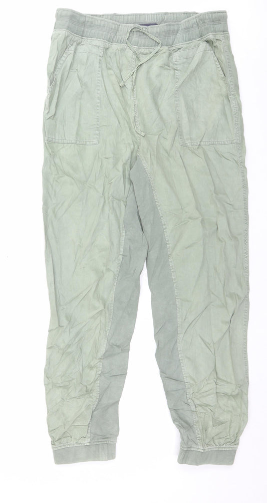 Womens UK Size 18 Marks and Spencer Regular Fit  Gold Trousers
