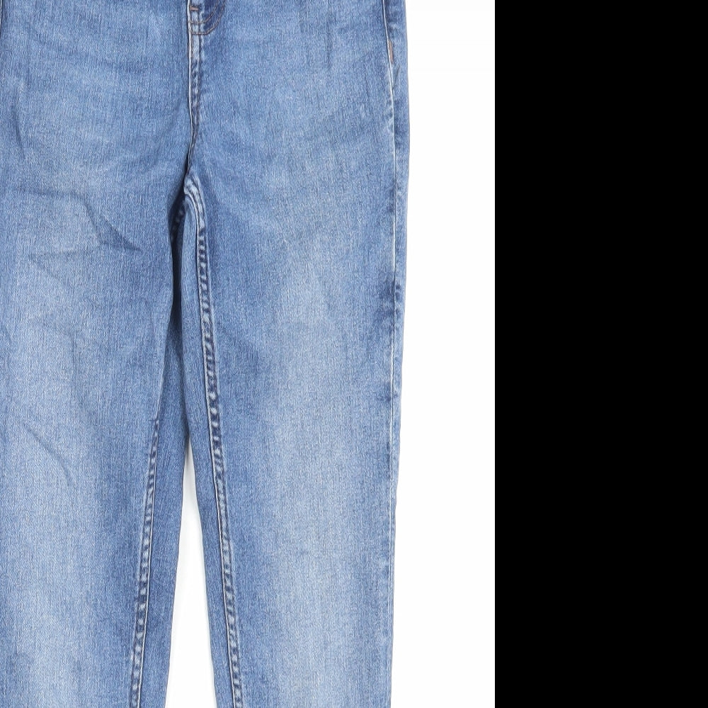 Womens UK Size 8 Marks and Spencer Regular Fit Skinny Blue Jeans