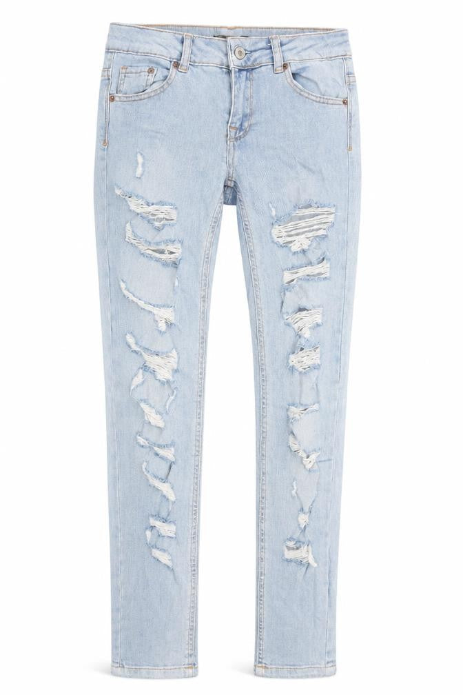 Womens UK Size 6 Pull&Bear Regular Fit Skinny Blue Jeans