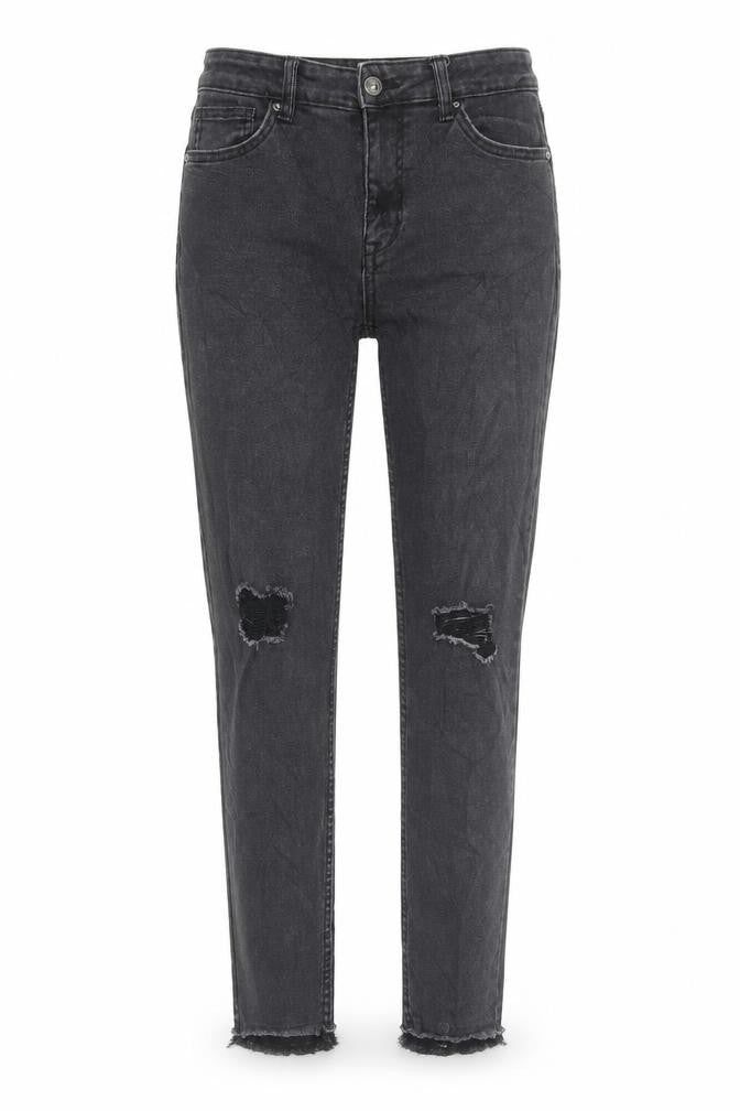 Bershka Womens Black Cotton Skinny Jeans Size 10 L27 in Regular Button