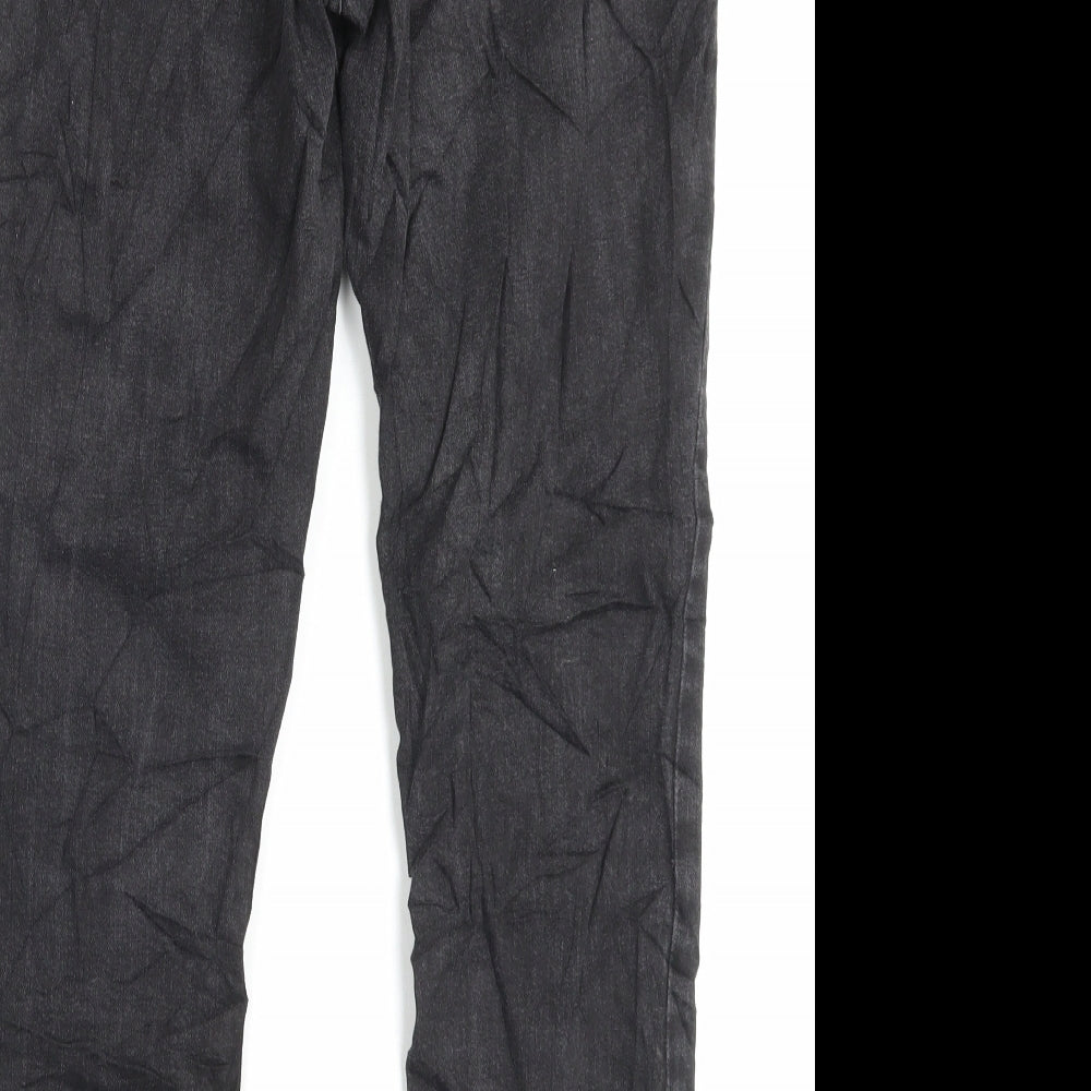 Gap Mens Black Cotton Straight Jeans Size 31 in L29 in Regular Button - Short Leg