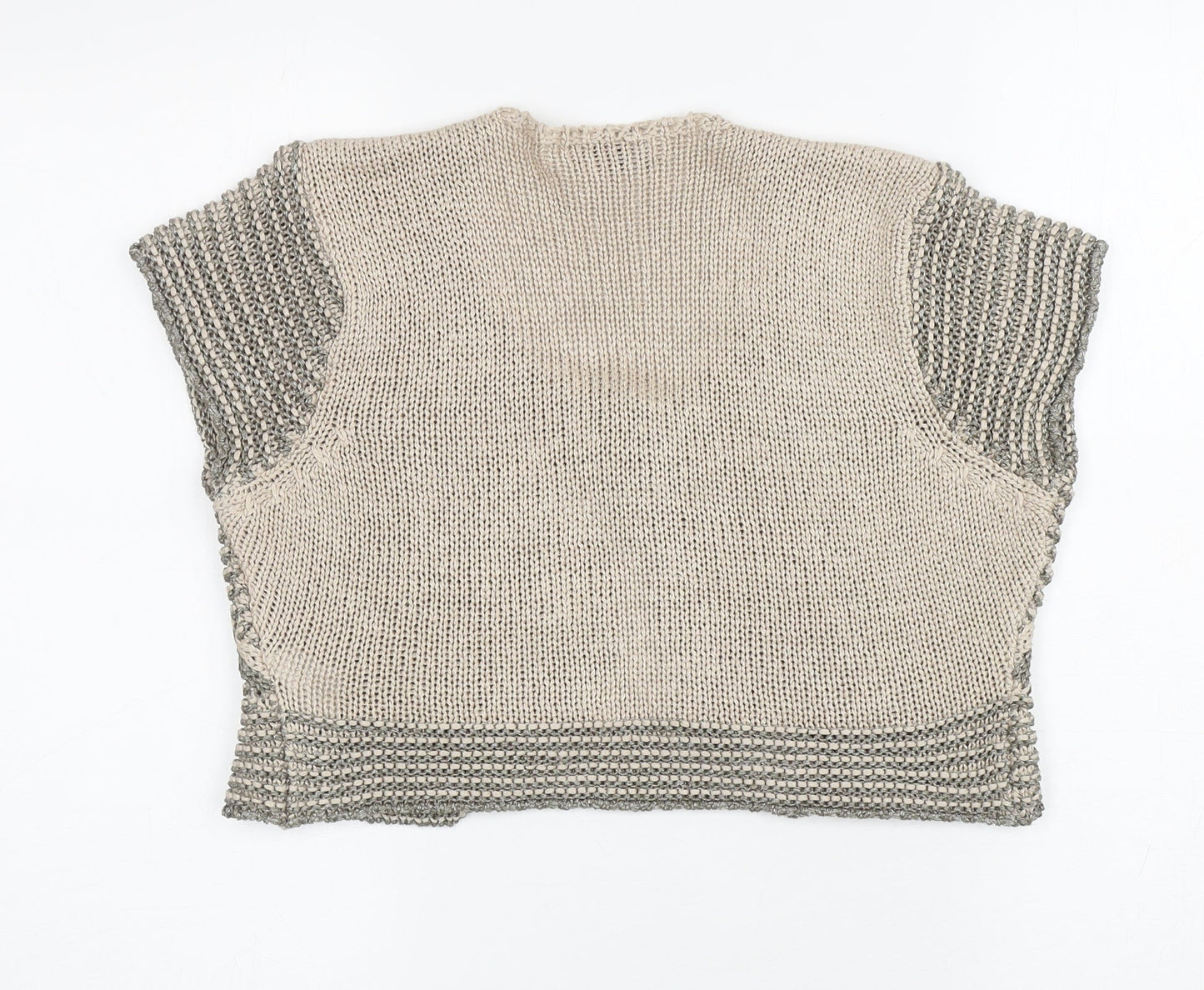Womens UK Size 12 Per Una Beige Shrug Jumper