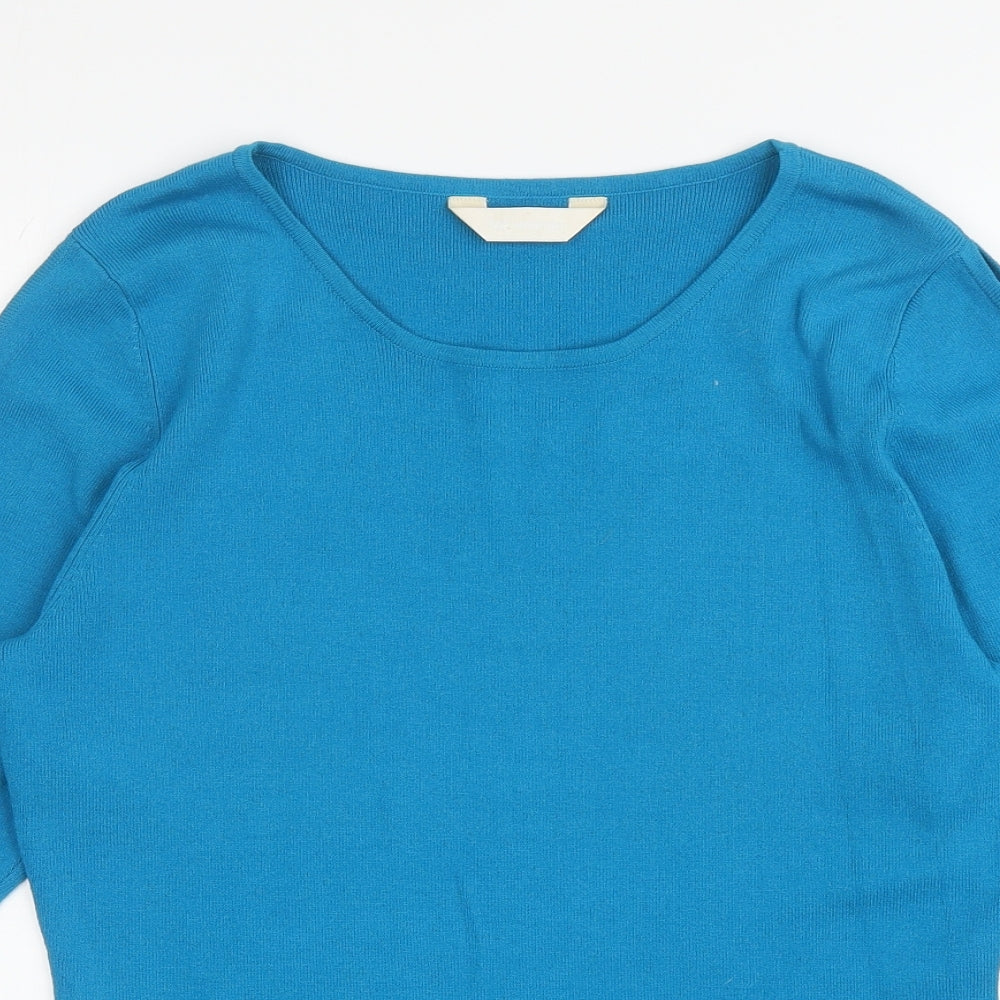 Womens UK Size 16 For Women Blue Pullover Jumper
