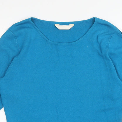 Womens UK Size 16 For Women Blue Pullover Jumper