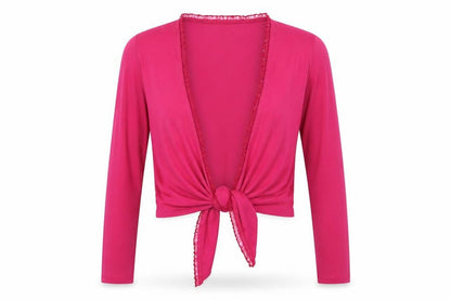 Womens UK Size 8 Phase Eight Pink Cropped Blouse