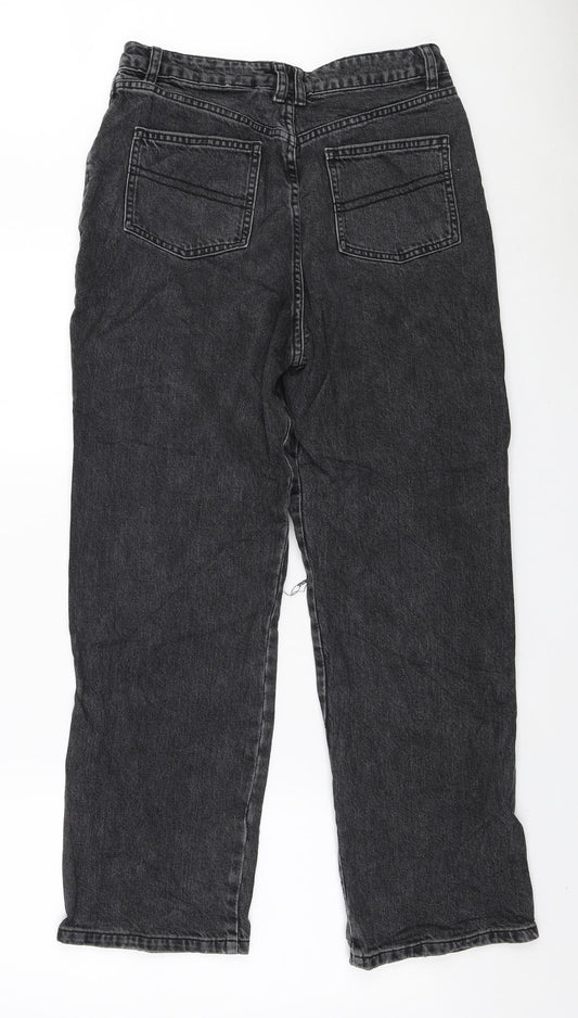 COLLUSION Womens Black Cotton Skinny Jeans Size 28 in L30 in Regular Zip