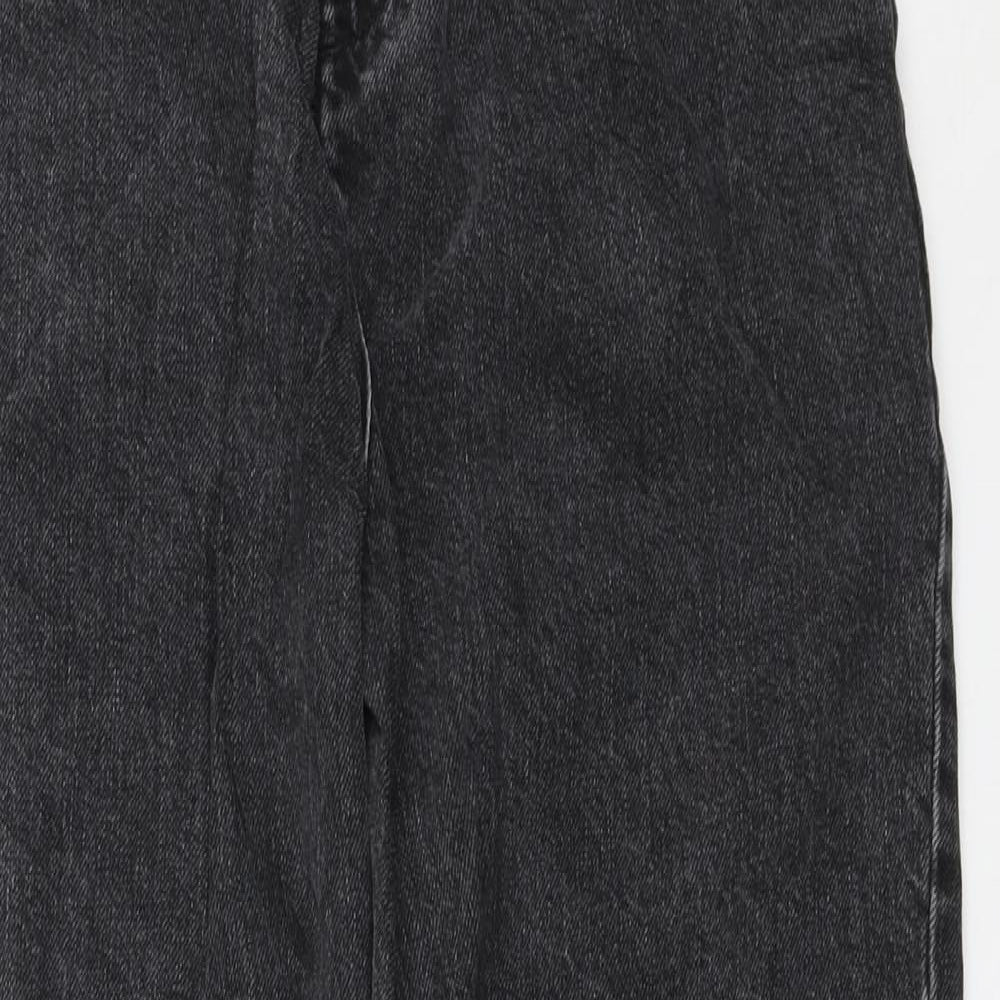 COLLUSION Womens Black Cotton Skinny Jeans Size 28 in L30 in Regular Zip