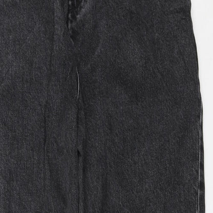 COLLUSION Womens Black Cotton Skinny Jeans Size 28 in L30 in Regular Zip