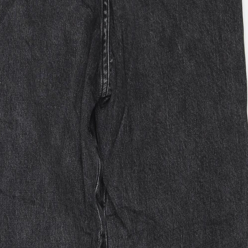 COLLUSION Womens Black Cotton Skinny Jeans Size 28 in L30 in Regular Zip